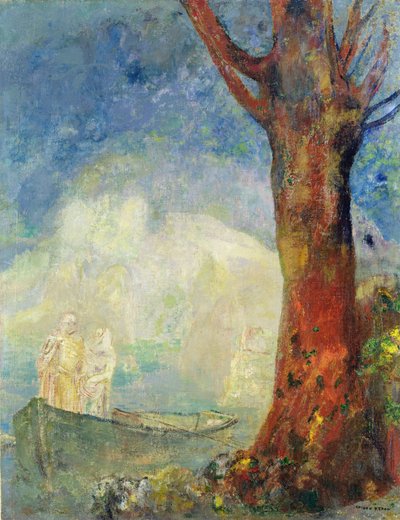 La Barque, c.1900 - Odilon Redon